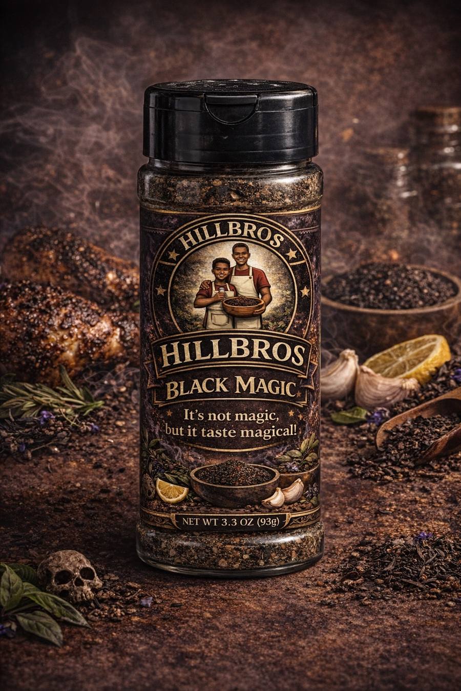 HillBros Black Magic seasoning
